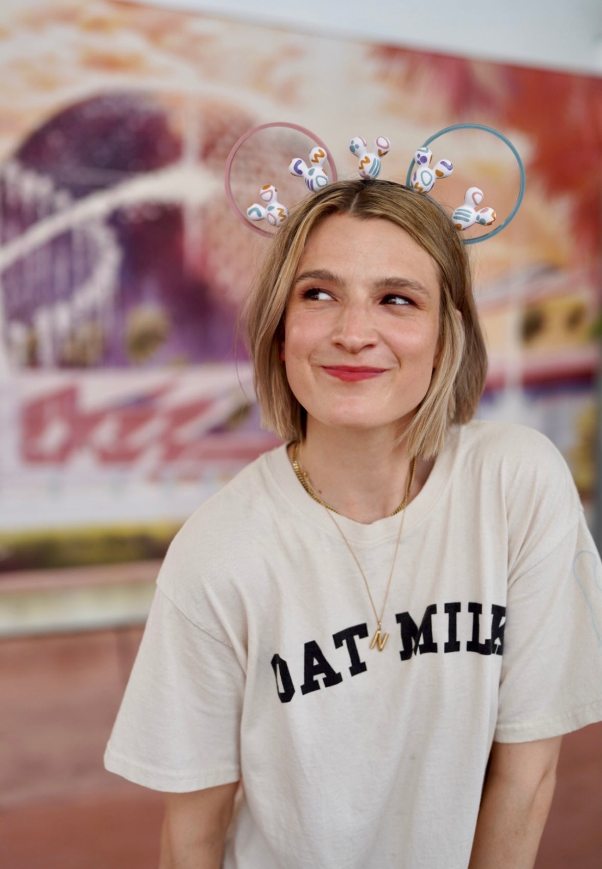 Pastel Mickey Balloon Crown