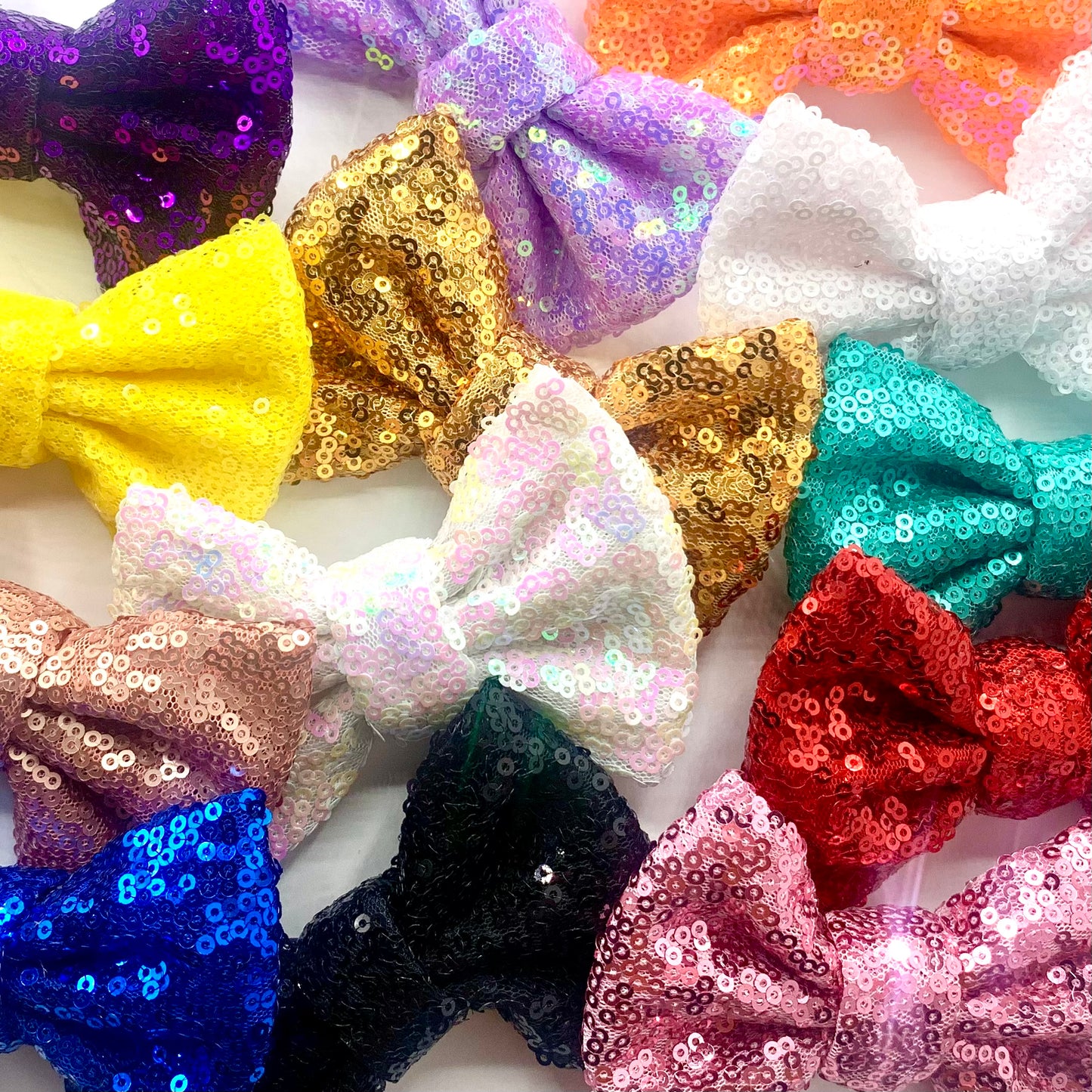 Sequin Bows - Interchangeable